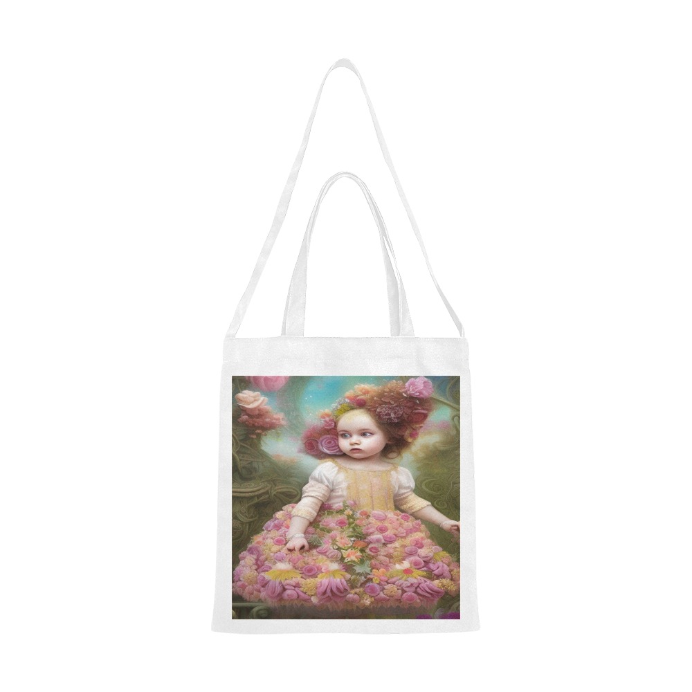 Pretty Girls 5 Canvas Tote Bag/Medium (Model 1701)