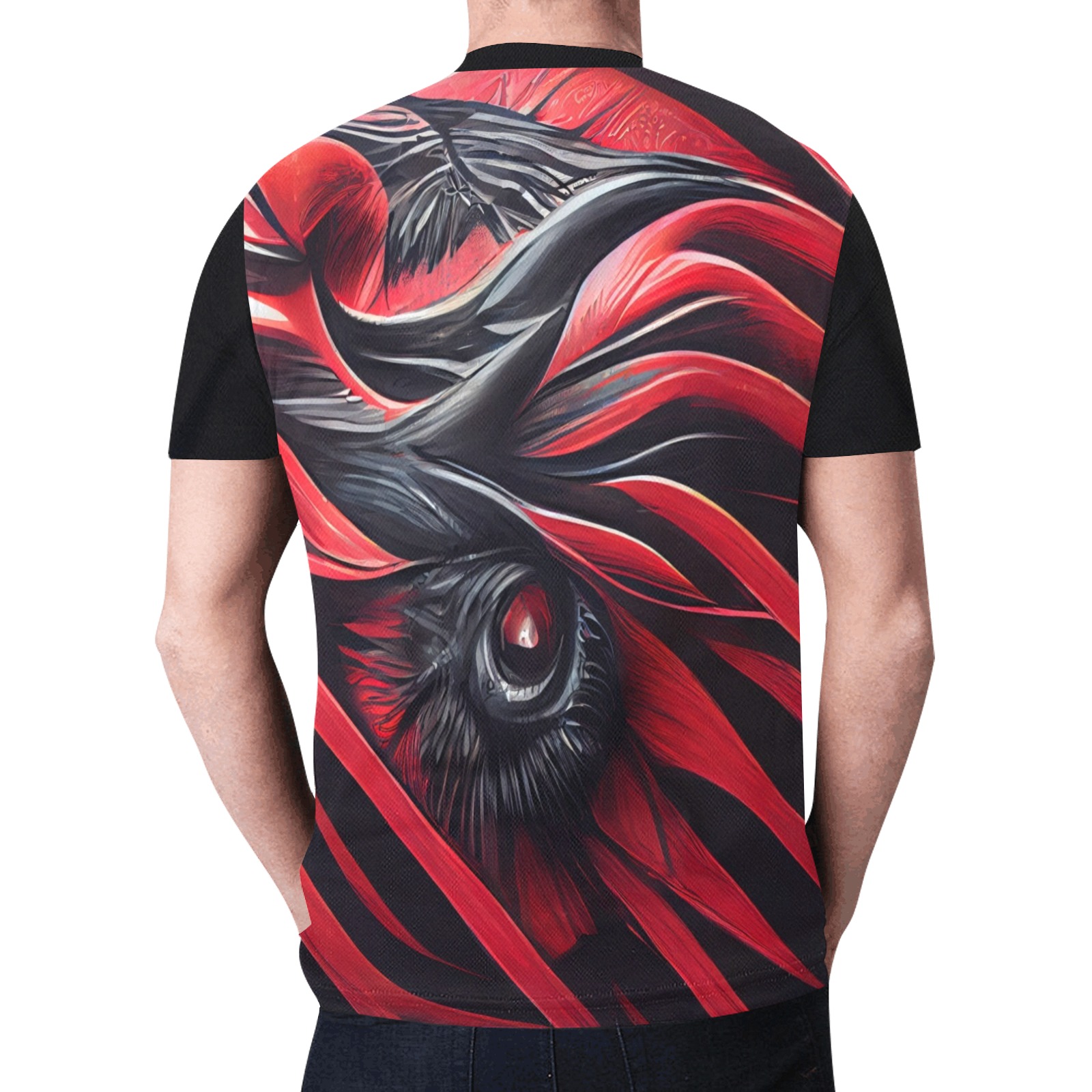 gothic eye New All Over Print T-shirt for Men (Model T45)