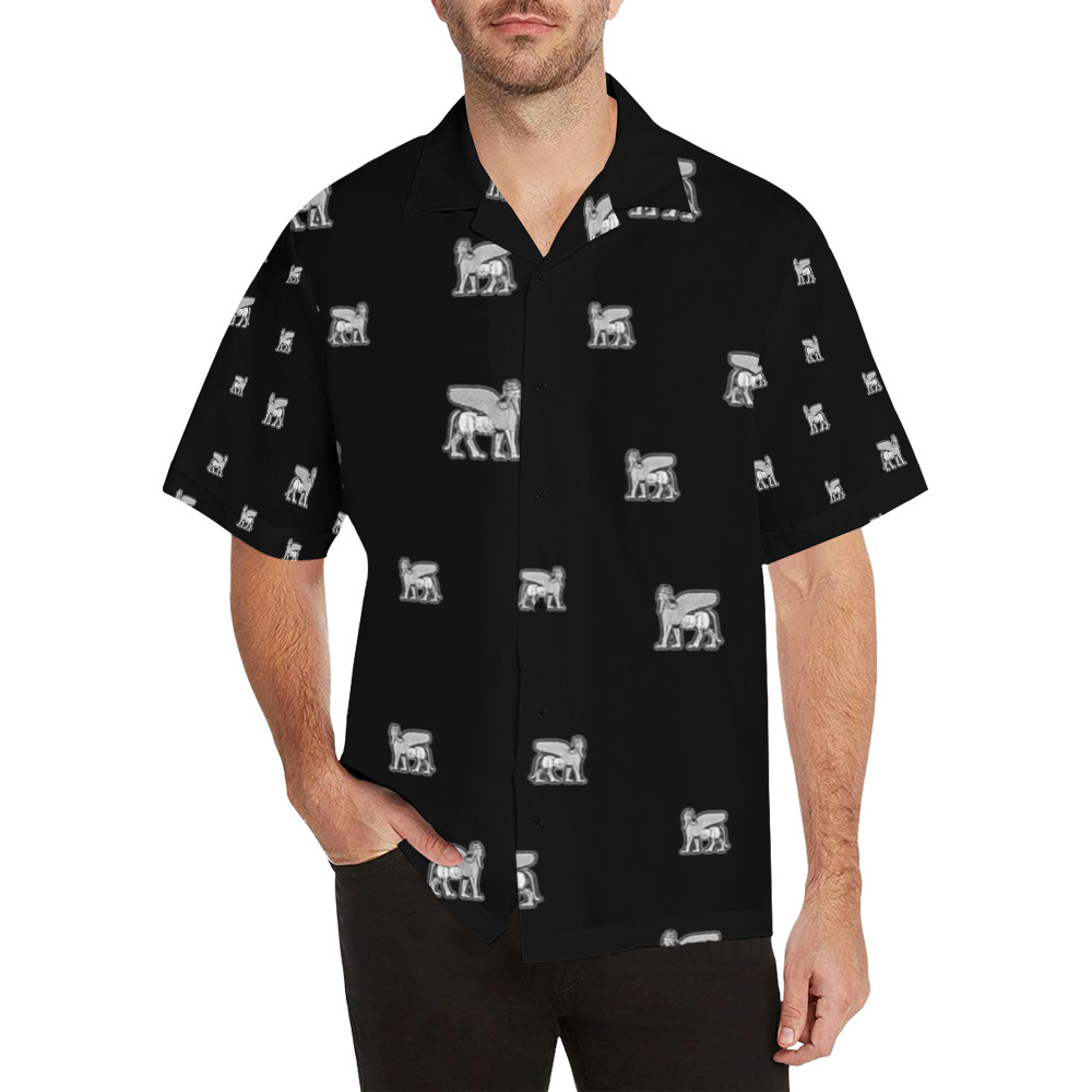 Lamassu Star Hawaiian Shirt (Model T58)