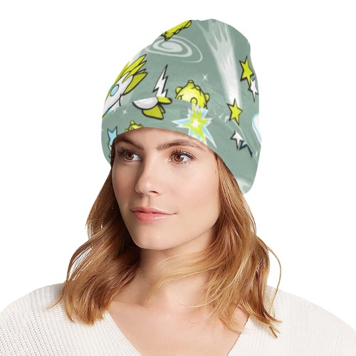 bb gxw46 All Over Print Beanie for Adults