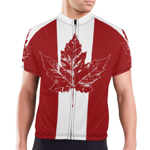 Cool Retro Canada Flag Bike Shirts