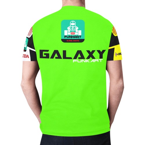Galaxy Funkart  All Over Print New All Over Print T-shirt for Men (Model T45)