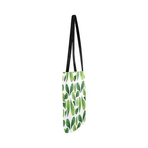 Green leaves pattern Reusable Shopping Bag Model 1660 (Two sides)
