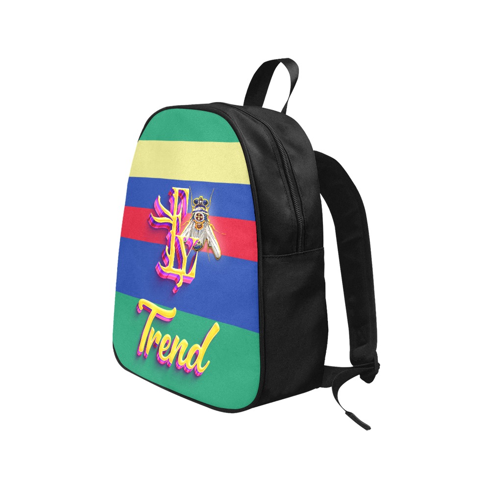 Trend Collectable Fly Fabric School Backpack (Model 1682) (Medium)