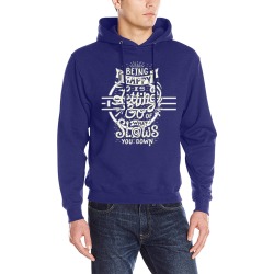 being happy Men's Classic Hoodie (Model H17)