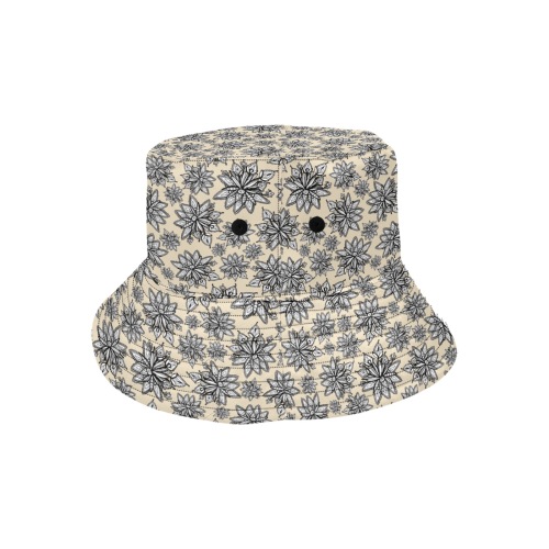 Creekside Floret - beige Unisex Summer Bucket Hat