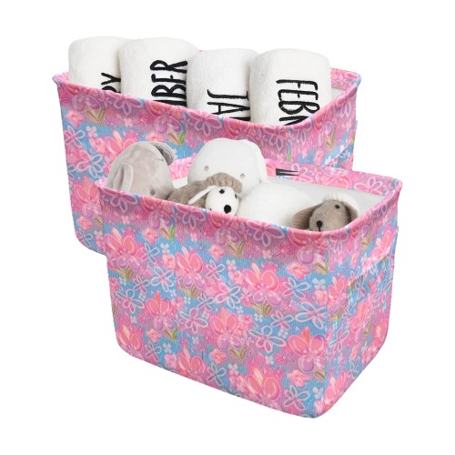 Pretty special pattern Facric Storage Basket