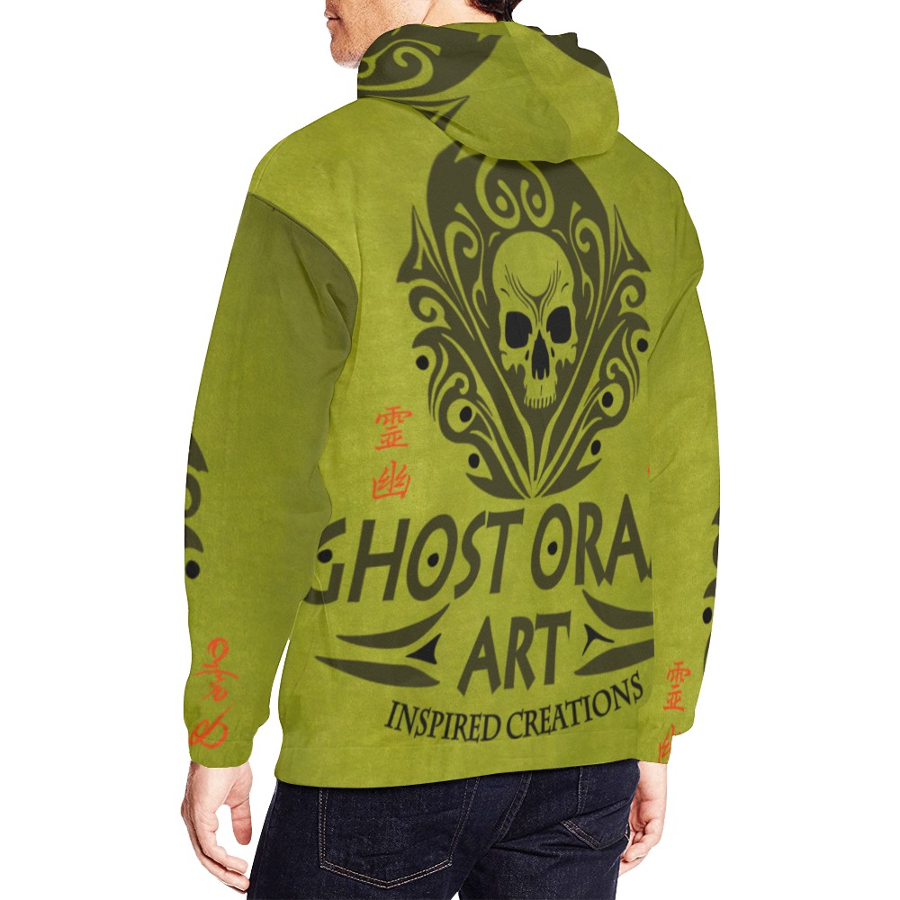 GOH All Over Print Hoodie for Men (USA Size) (Model H13)