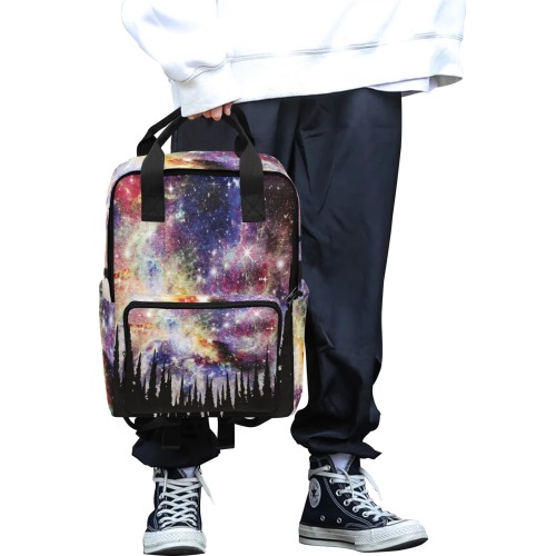 starry sky Twin Handle Backpack (Model 1732)