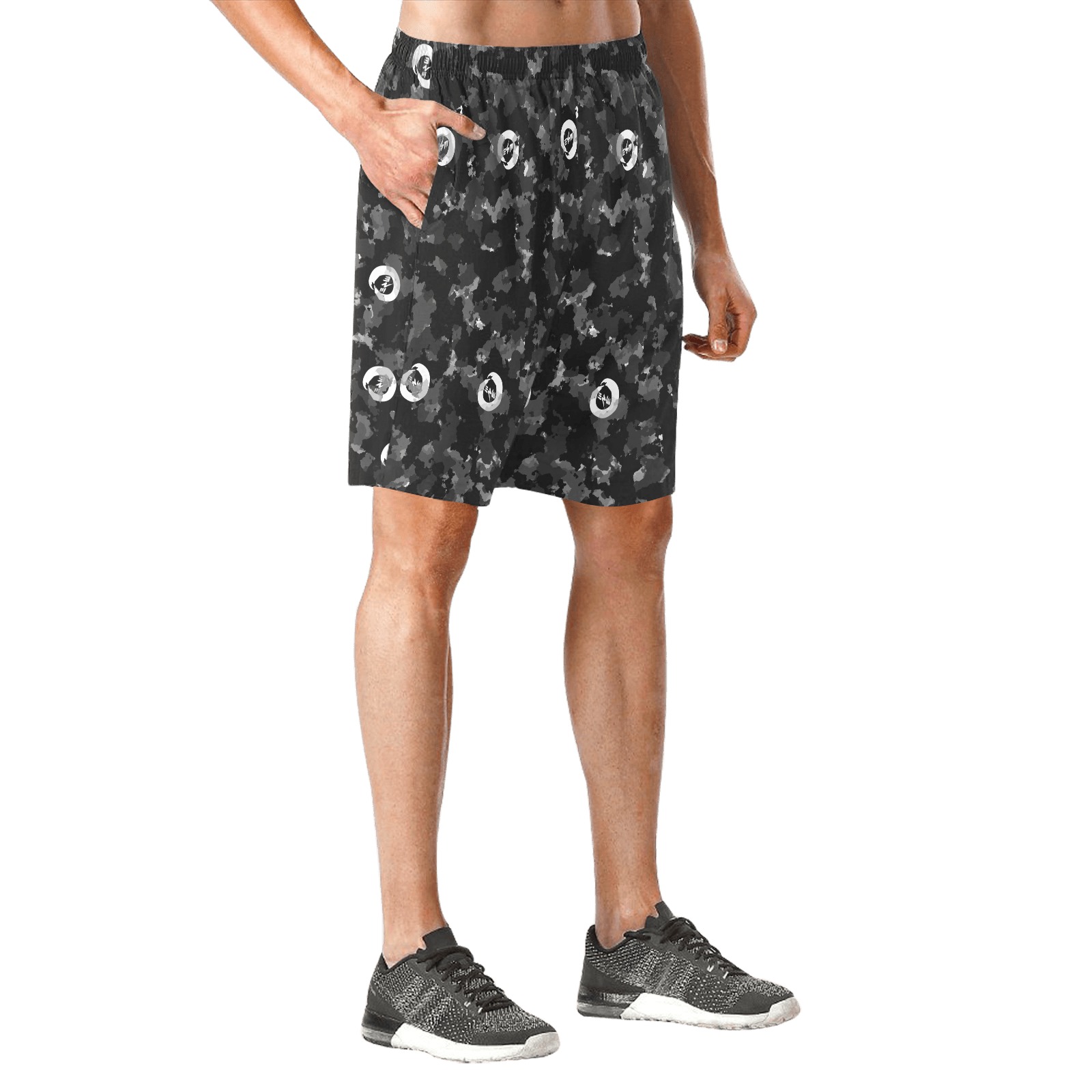 New Project (2) (1) Men's All Over Print Elastic Beach Shorts (Model L20)