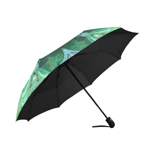 dragon flowers5 Anti-UV Auto-Foldable Umbrella (U09)