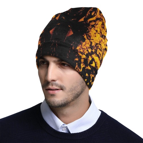 roots- third design All Over Print Beanie for Adults