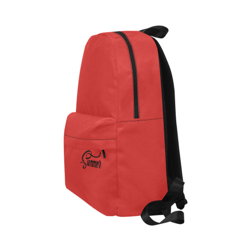 RED Unisex Classic Backpack (Model 1673)