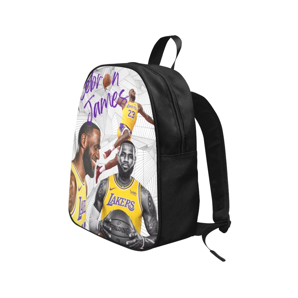 lebron backpack 1 Fabric School Backpack (Model 1682) (Medium)