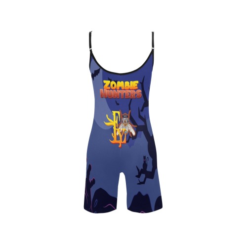 Zombie Hunter Collectable Fly Women's Short Yoga Bodysuit