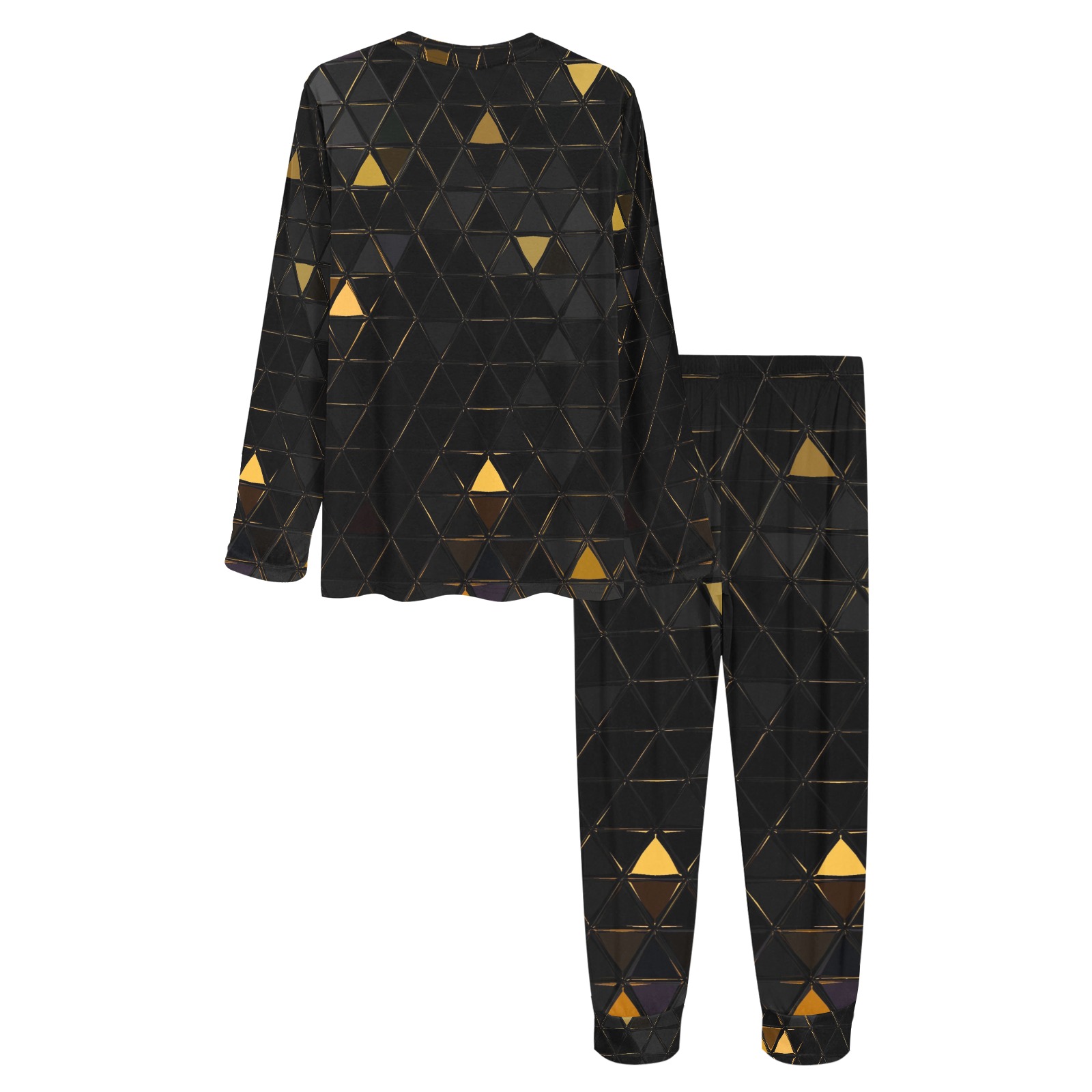 mosaic triangle 7 Women's All Over Print Pajama Set