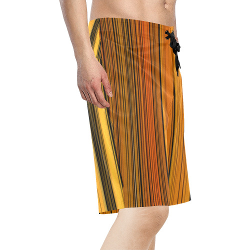 Butterfly Colors Men's All Over Print Board Shorts (Model L16)