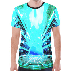 Exploring Galaxy 805 New All Over Print T-shirt for Men (Model T45)