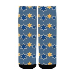 Star of David socks Kids' Custom Socks