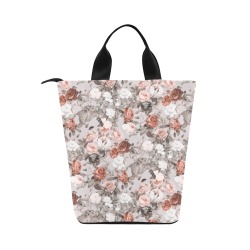 Blossom Nylon Lunch Tote Bag (Model 1670)
