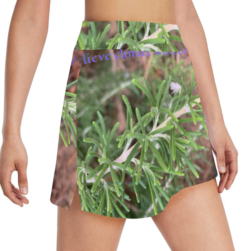 oregano style. Women's Golf Skirt with Pockets (Model D64)