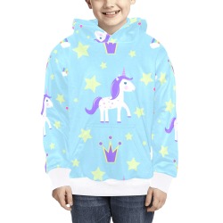 Colorful unicorn kids hoodie Kids' All Over Print Hoodie (Model H38)