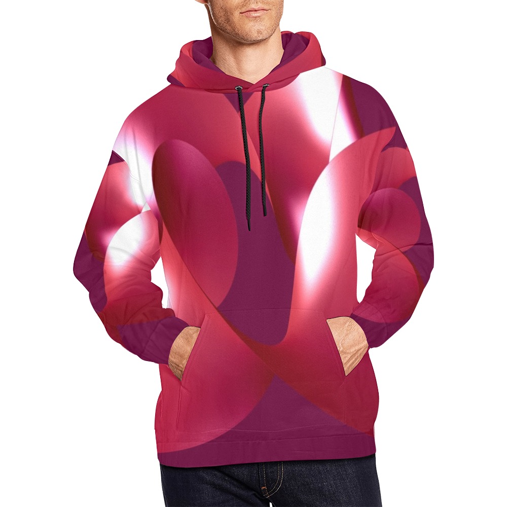 3d graphic All Over Print Hoodie for Men (USA Size) (Model H13)