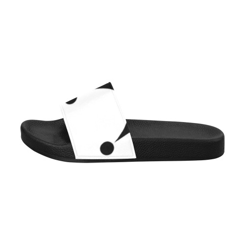 Jaxs n crown print Men's Slide Sandals (Model 057)