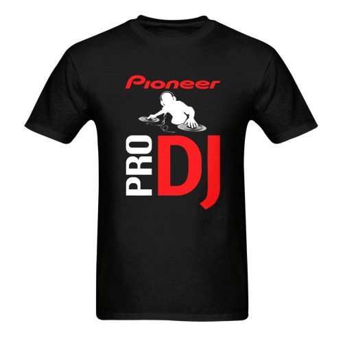 PIONEER PRO DJ Music System Logo Men's T  Shirt Men's T-shirt in USA Size (Front Printing Only) (Model T02)