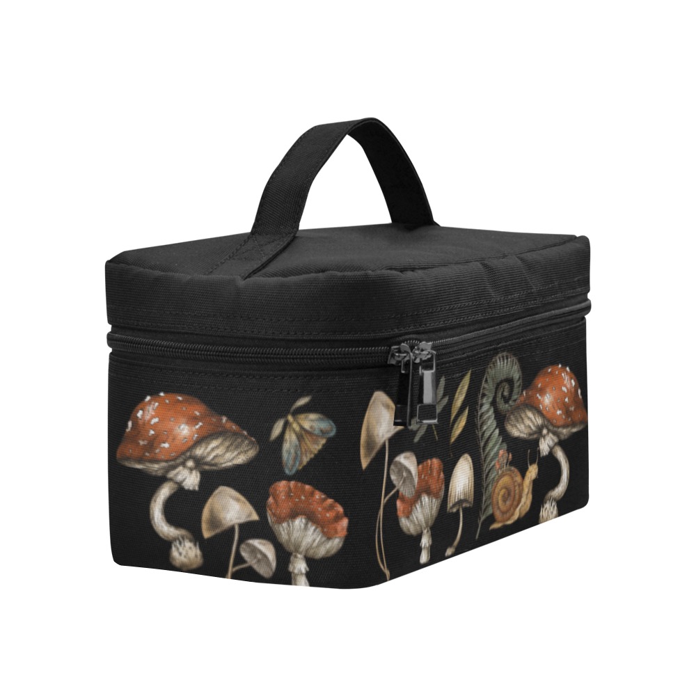 Witchy Wood Mushroom Cosmetic Bag Cosmetic Bag/Large (Model 1658)