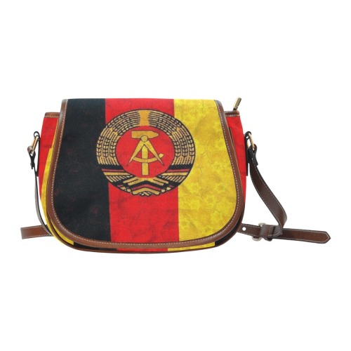 East Germany DDR by Nico Bielow Saddle Bag/Large (Model 1649)