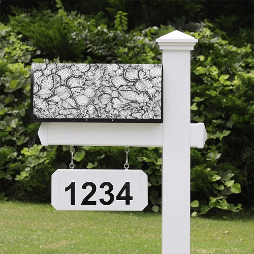 Pussy Willow Pods Mailbox Cover