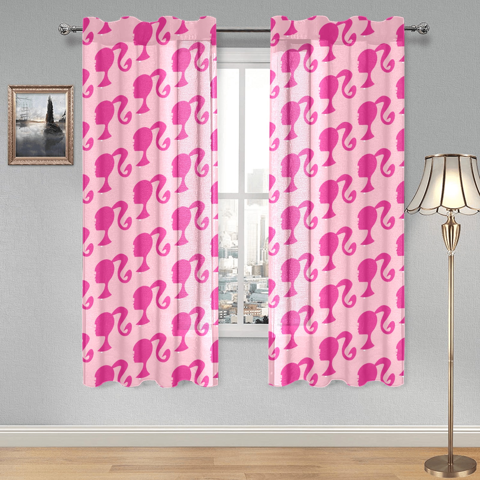 pngegg (87) Gauze Curtain 28"x63" (Two-Piece)