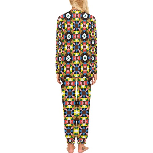 pattern (151) Women's All Over Print Pajama Set