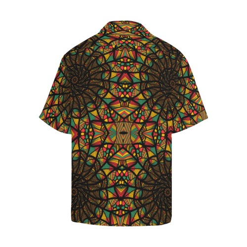 Ô Juneteenth Colors Hawaiian Shirt with Merged Design (Model T58)
