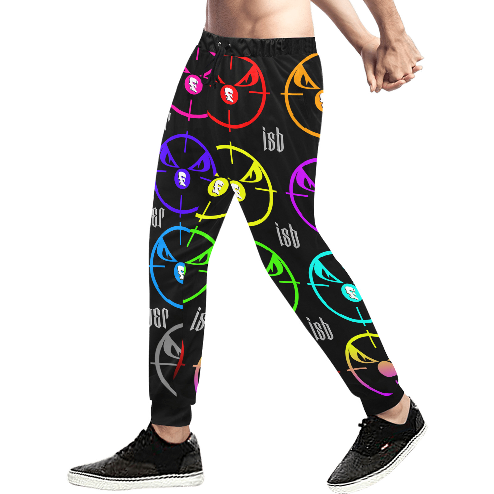 ISB-SNIPER pants Men's All Over Print Sweatpants (Model L11)