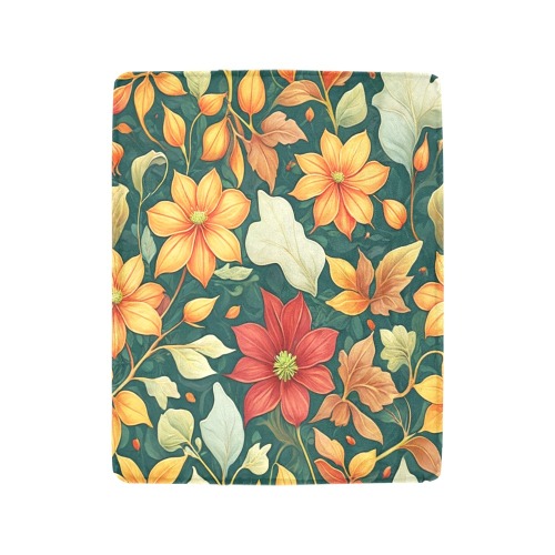 Fabulous Florals 9 Ultra-Soft Micro Fleece Blanket 40"x50"