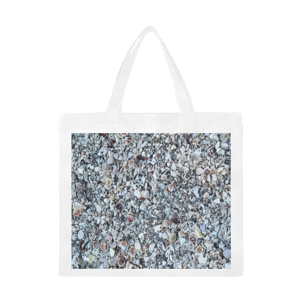Shells On The Beach 7294 Canvas Tote Bag/Large (Model 1702)