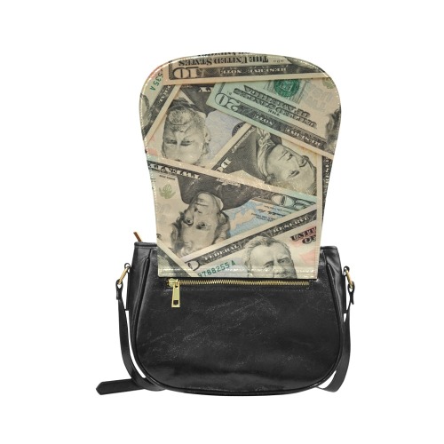 US PAPER CURRENCY Classic Saddle Bag/Large (Model 1648)
