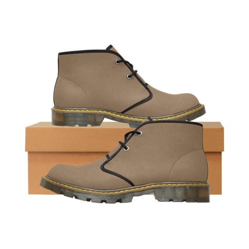 BROWN Men's Nubuck Chukka Boots (Model 2402)