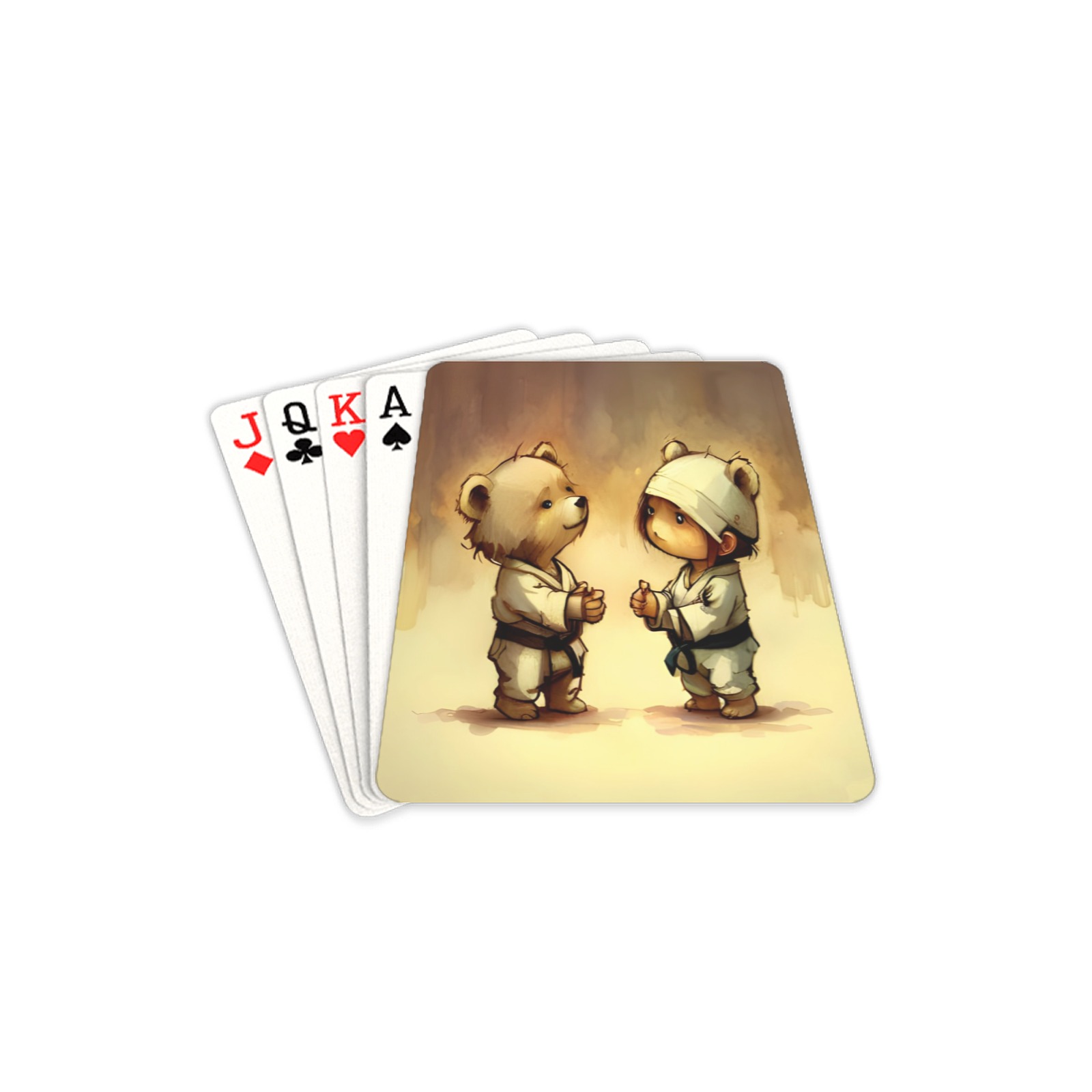 Little Bears 5 Playing Cards 2.5"x3.5"