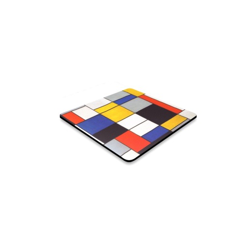 Composition A by Piet Mondrian Square Coaster