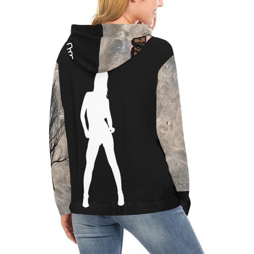 MWKA All Over Print Hoodie for Women (USA Size) (Model H13)