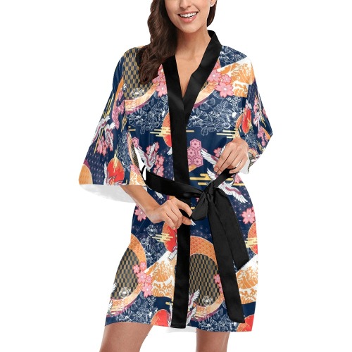 CRANE MOON KIMONO Kimono Robe