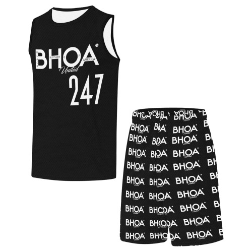 BHOA Basketball Set All Over Print Basketball Uniform