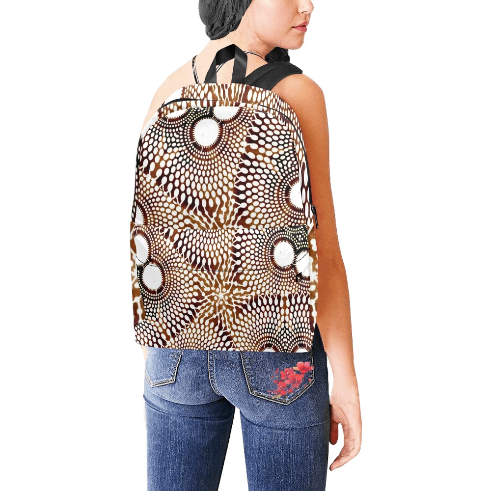 AFRICAN PRINT PATTERN 4 Unisex Classic Backpack (Model 1673)