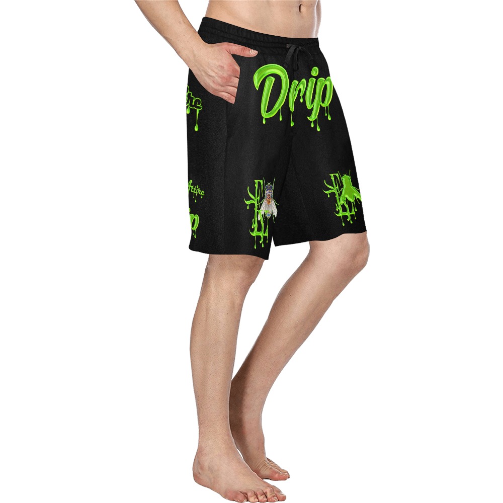 Drip Collectable Fly Men's All Over Print Casual Shorts (Model L23)