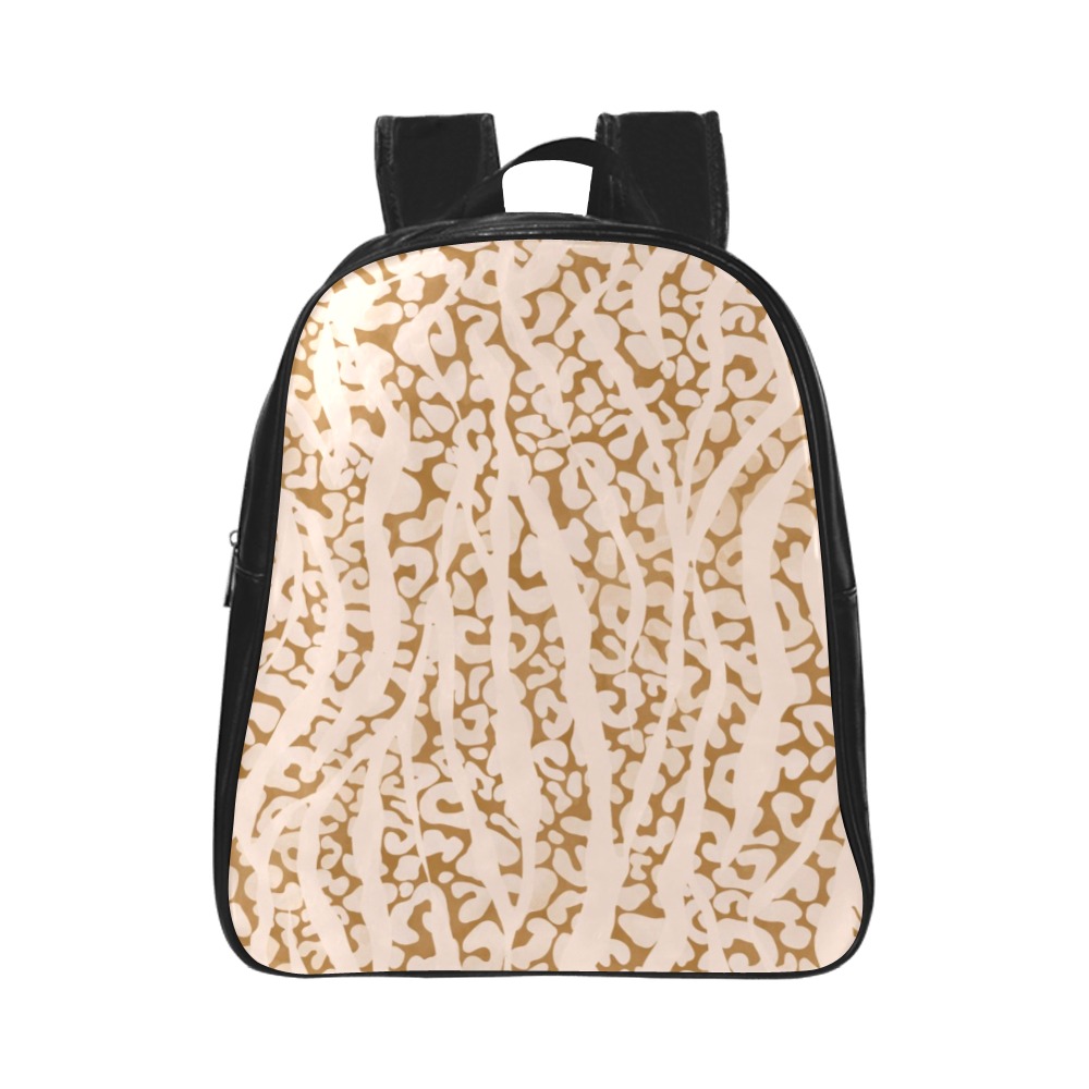 0026-WILD SKIN ANIMAL 2B School Backpack (Model 1601)(Small)