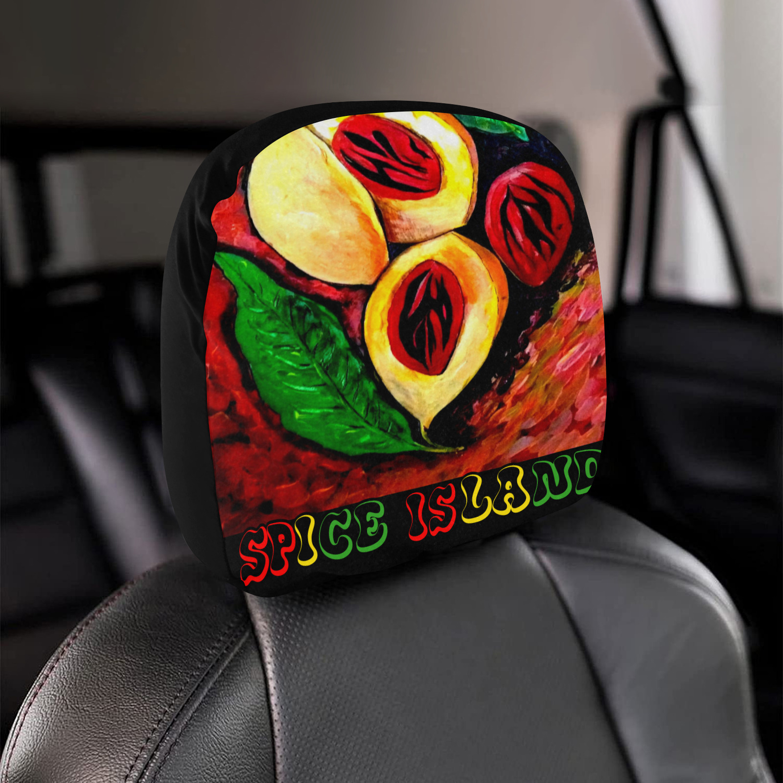 newnutmeg Car Headrest Cover (2pcs)