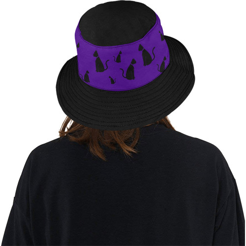 BLACK CATS All Over Print Bucket Hat